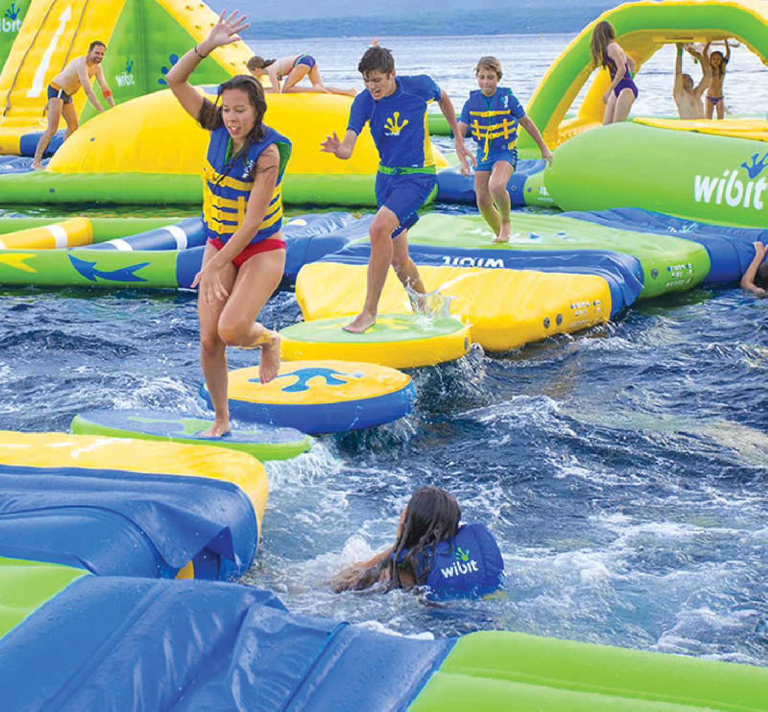 The Aquatic Adventures floating water park will open this week at Kenosee and will be open for the July long weekend.